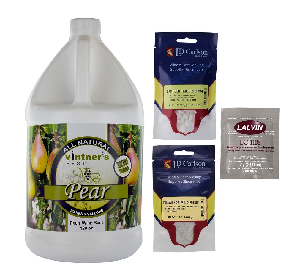 Pear Wine Base Complete Kit (Pear)
