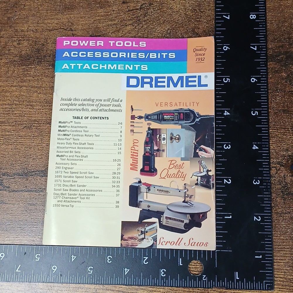 Dremel Product Catalog, Power Tools - Accessories -Bits - Attachments