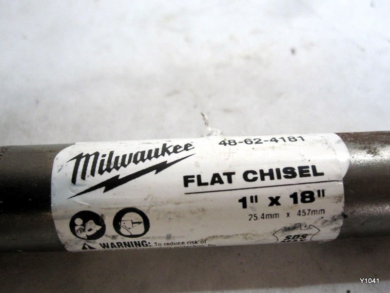 Milwaukee Tool 48-62-4181 SDS Max Flat Chisel 1"x 18"