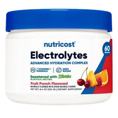 Electrolytes Hydration Complex Fruit Punch 60 Servings
