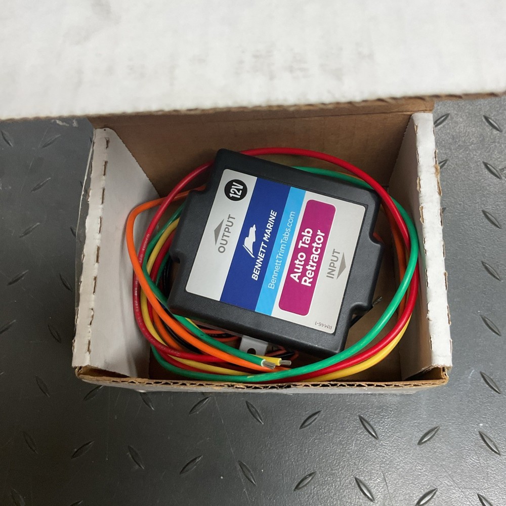 ✨ Bennett Marine AR512 Auto Tab Retractor 12V - RM46-1 OPEN BOX NEVER INSTALLED