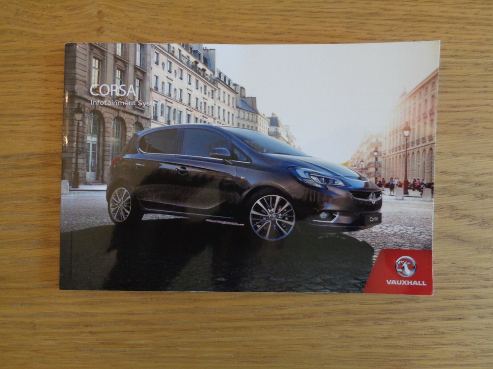 Vauxhall Corsa Infotainment System Owners Manual