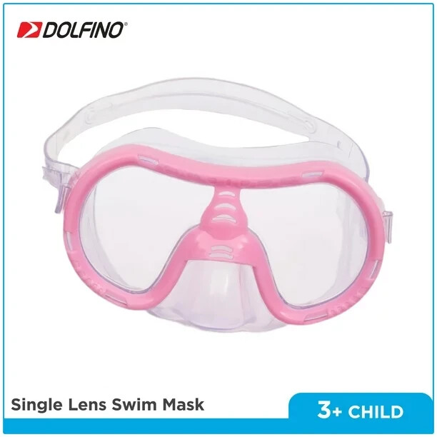 Dolfino Childs Snorkel Set Mermaid With Drawstring Back Pack New!