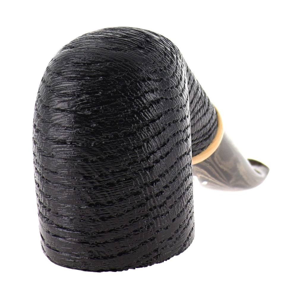 Pipe Sesa *** Morta Bog Oak shape chubby bent billiard