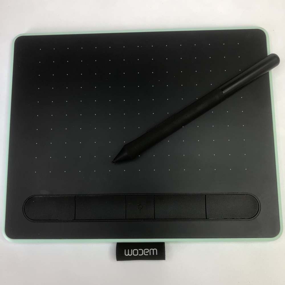 Wacom Intuos S CTL-4100WL Bluetooth Wireless Graphics Drawing Tablet Pen & Cord