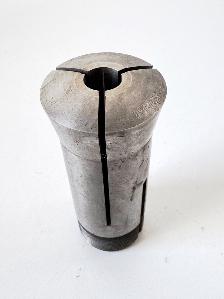 7/16" HARDINGE 5C Round Collet Internal & External Threads .4375" USA