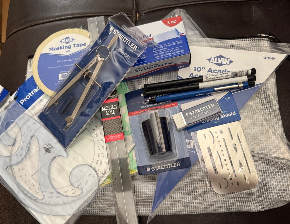 ALVIN & CO ARCHITECTURE  TOOLS KIT