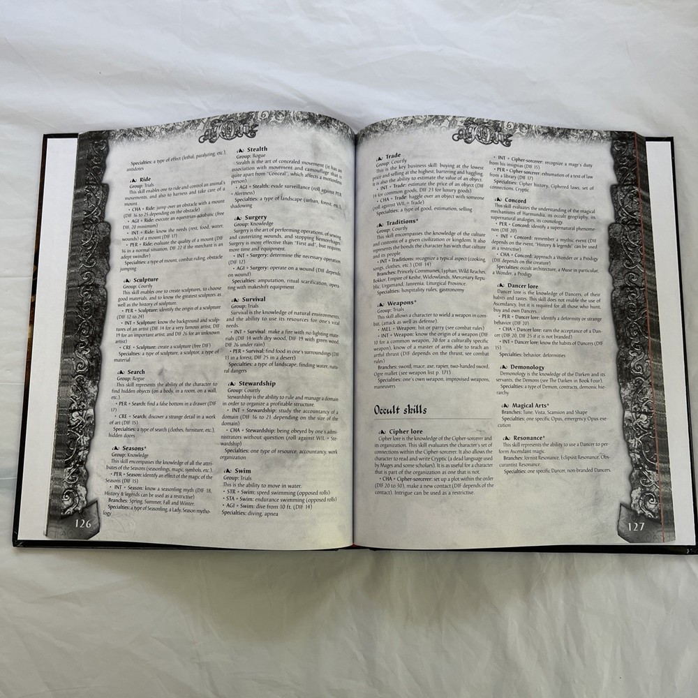 Agone: the Grimoire Volume 1 - A Twilight Realms Compendium SC RPG Sourcebook