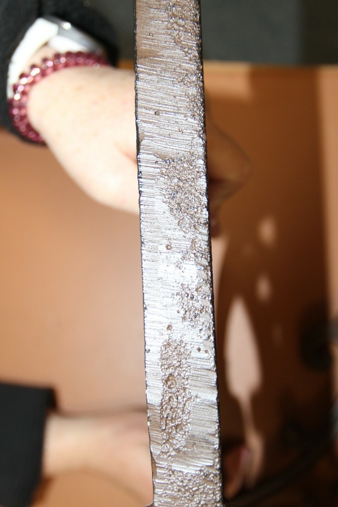 Large Scrollwork Design Mailbox Post Corbel Solid Cast Iron, 16 inch, B-85