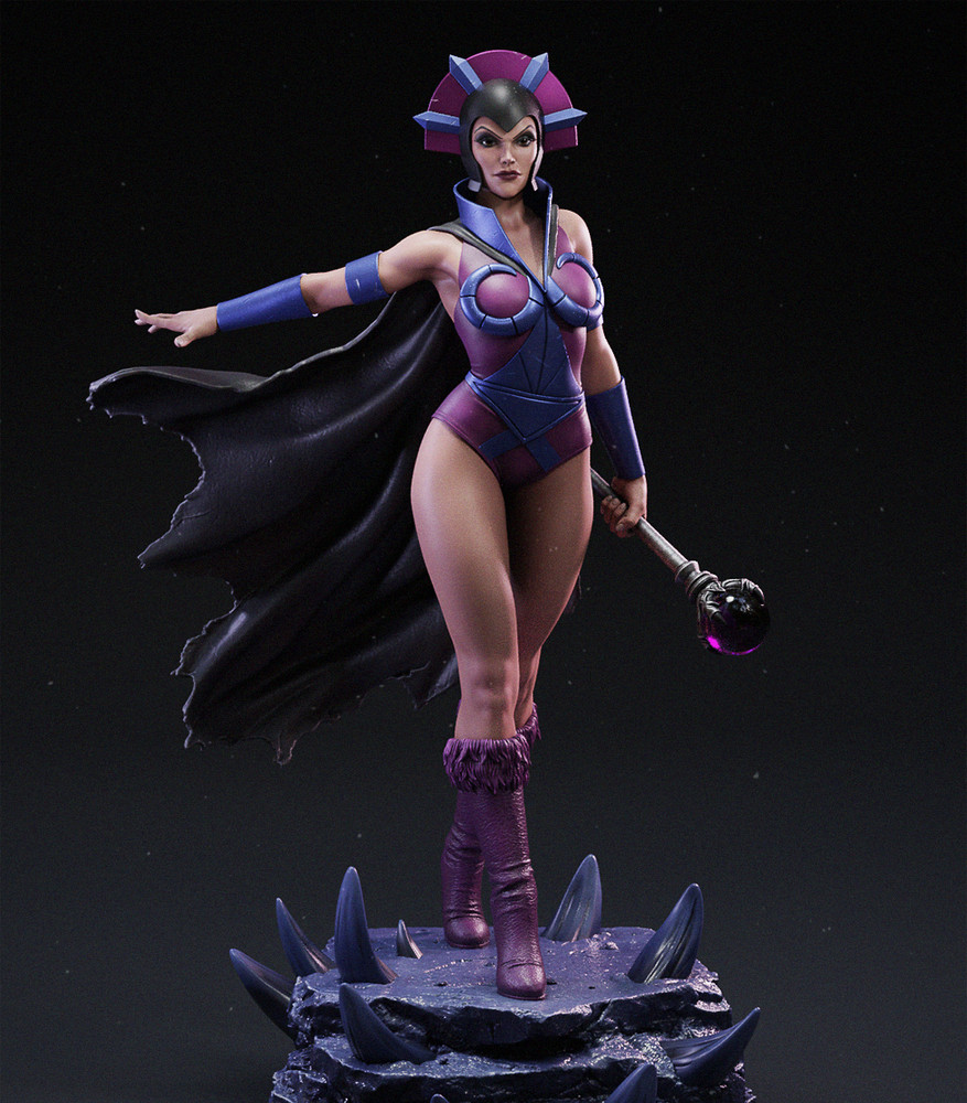 UNPAINTED Masters Universe Evil Lynn 3d Printed Model Kit
