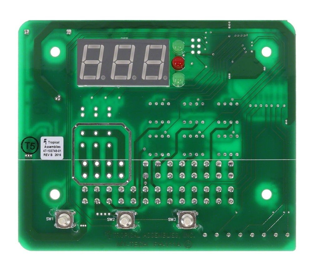 SHISHISHUN H000029 Compatible with Raypak Heat Pump Digital Control Board and