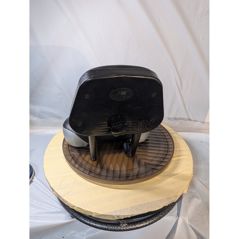 Grand Star Oversized Bicycle Saddle with Adjustable Backrest Black Comfort