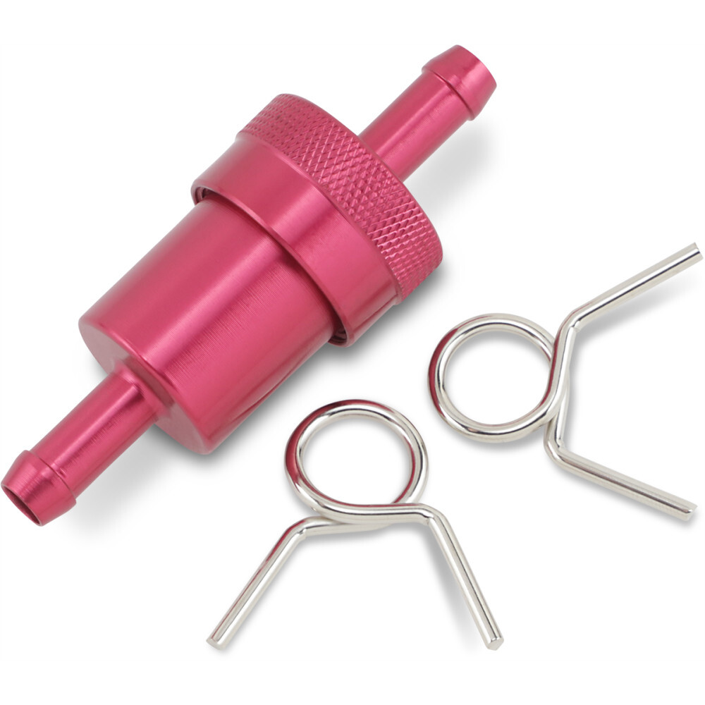 Emgo Fuel Filter - Red - 5/16" | 14-34430