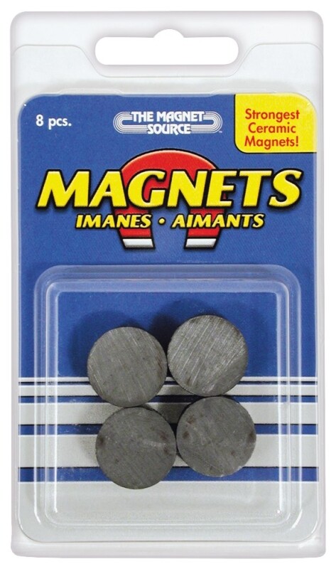 NEW MASTER MAGNETIC 7003 PACK (8) CERAMIC DISC MANGETS 8555161