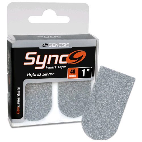 Genesis Sync Hybrid Silver 1″ Insert Tape (40 pieces)