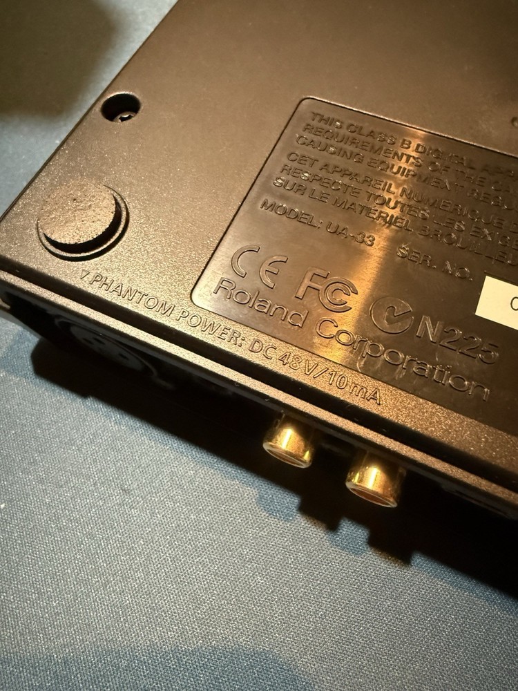 Roland TRI-CAPTURE UA-33 USB Audio Interface