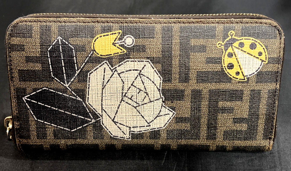 FENDI Zucca rare pattern bifold wallet