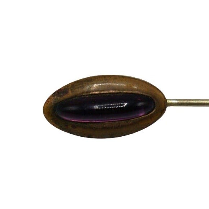 Mourning Stick Pin Victorian Antique