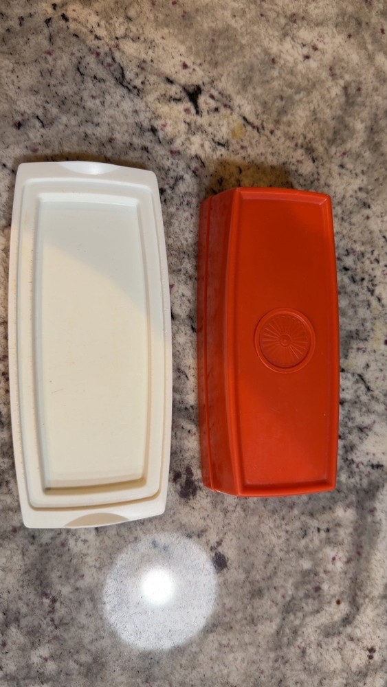 Tupperware Paprika Butter Dish