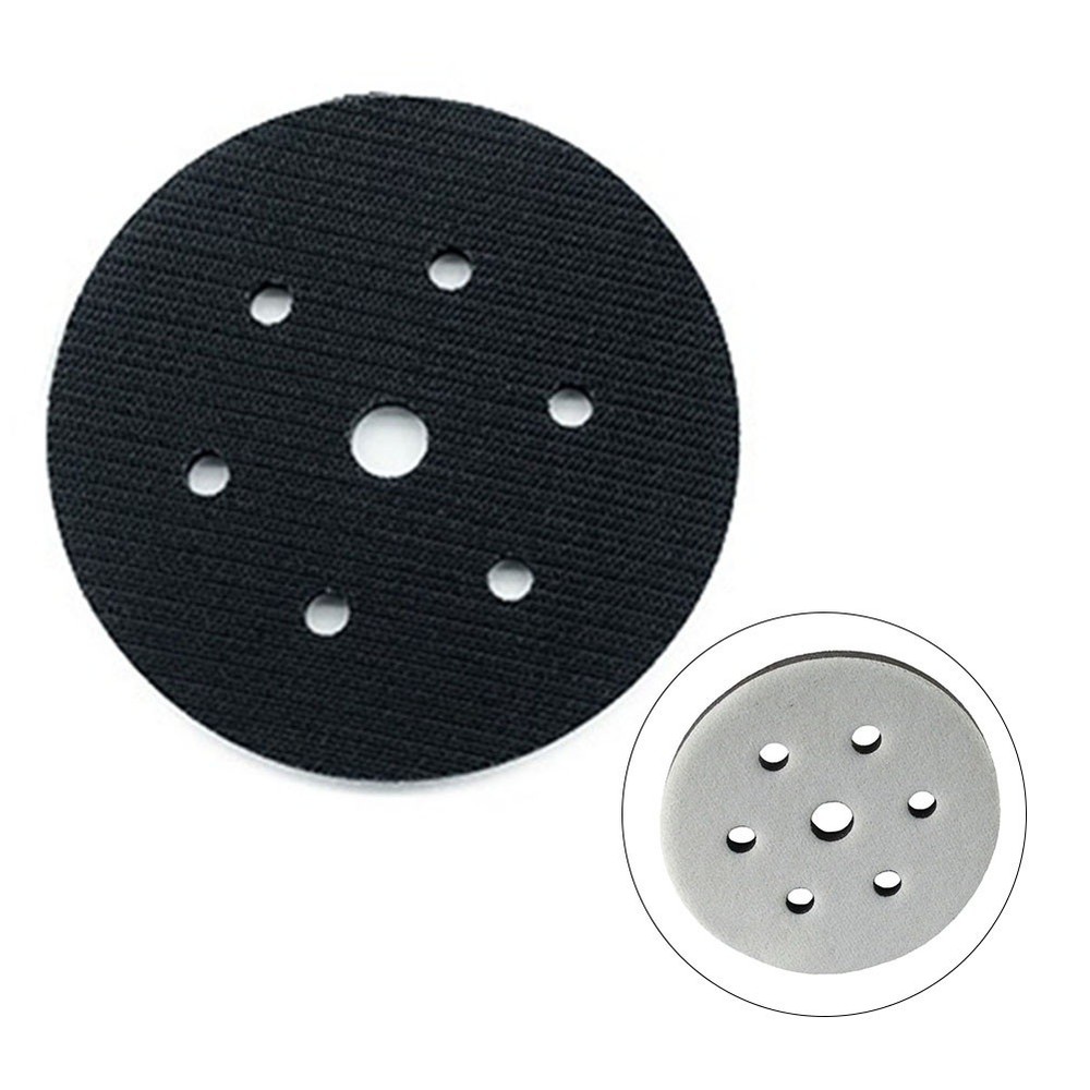 6Inch 7holes Sponge Interface Pad Hook&Loop Sanding Disc Sander Backing Pad