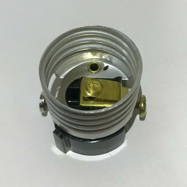 New Short Keyless Socket Interior, Medium Base E26, #SO204i