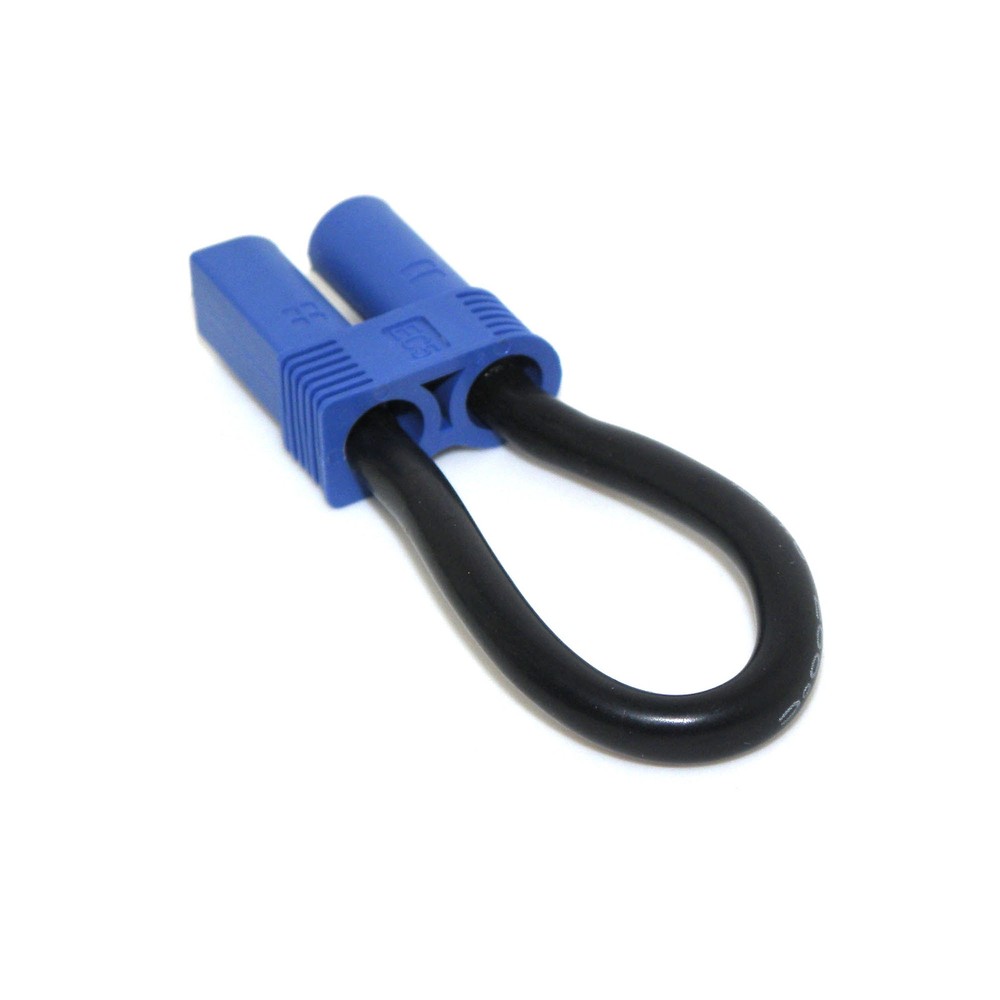 2x EC5 Female Bind Plug Loop Short Circuit Connector Cable for RC Lipo Battery