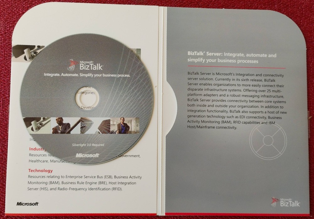 Microsoft BizTalk on CD
