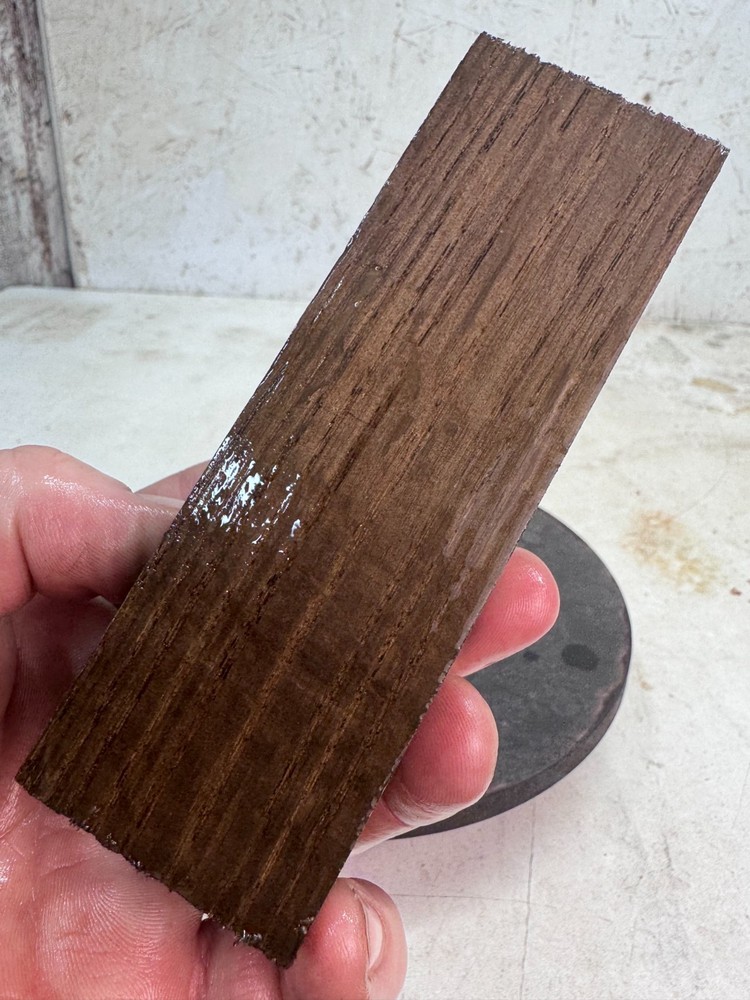 Stabilized Bog Oak Knife Block | SBO 132