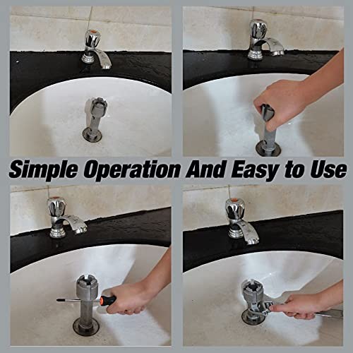 WMAZtool Tub Drain Remover Wrench - Use to Install