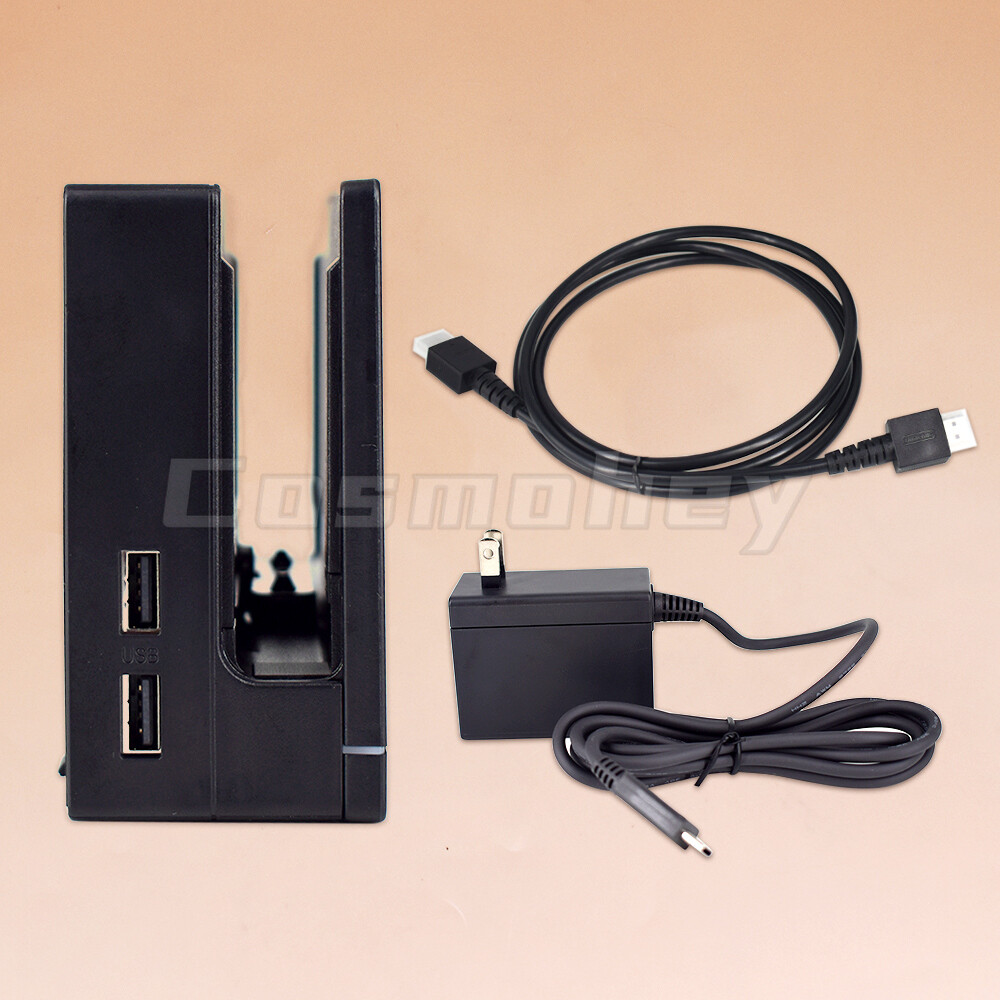 Original Nintendo Switch Charging Dock + HDMI CABLE + AC Adapter Power Cable Set