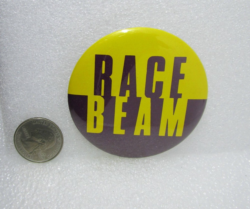 Race Beam Button Pin