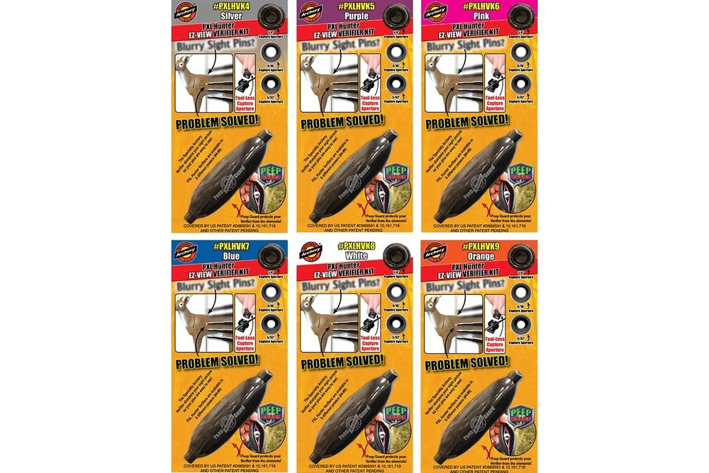 Specialty Archery w 4 Verifier Peep Guard Silver Standard Functional Tone