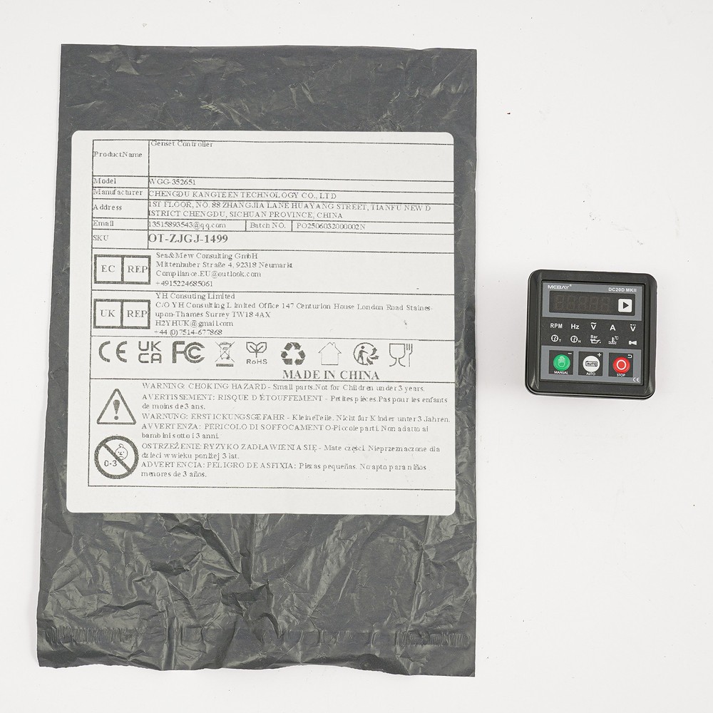 New DC20D MKII Genset Controller Module Control Panel for Engine or Generator DE