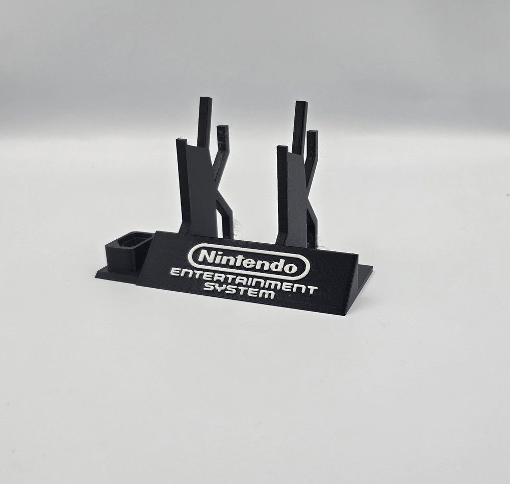 Nintendo Entertainment System NES Controller Display Stand - 3d Printed