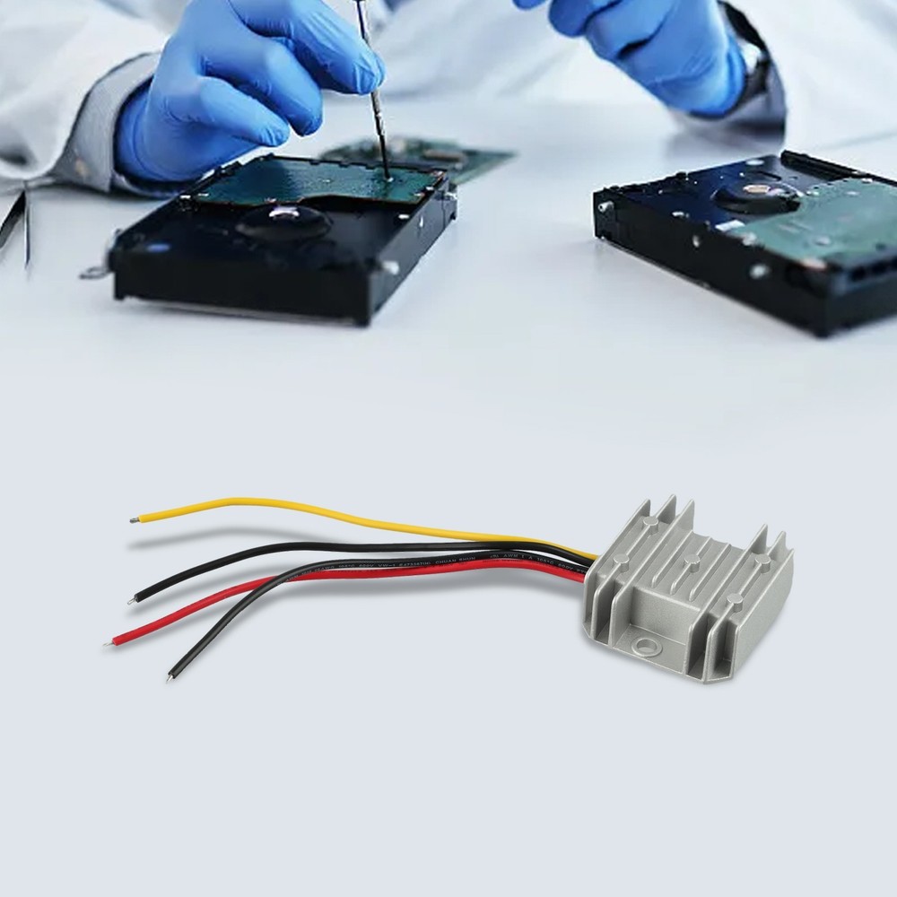 Easily Installable Waterproof Power Converter Regulator for Various Uses