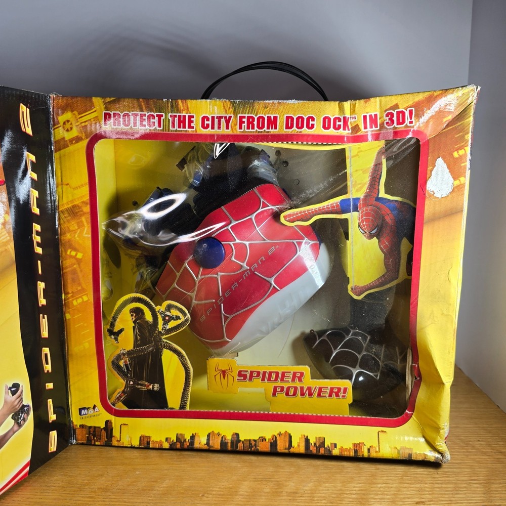 Spider-Man 2 - VR-3D Headset Spider Man Marvel 2004 (Read)