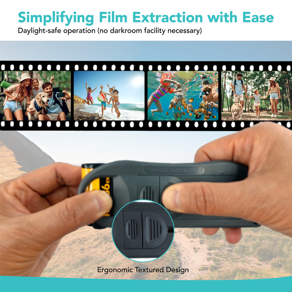 35mm Film Retriever/Extractor with Strap - Durable ABS Construction