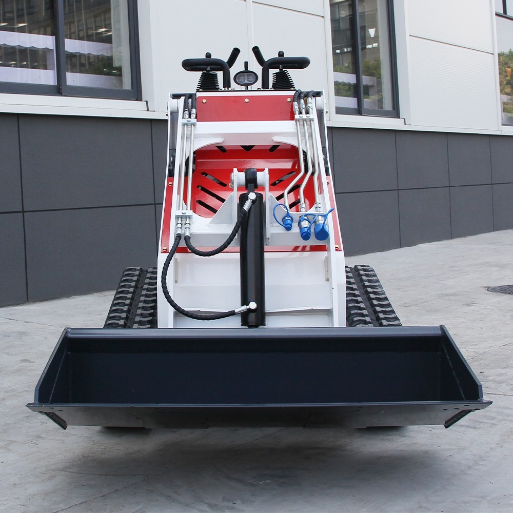 B&S Mini Skid Steer Loader 13.5HP EPA Standing Crawler Tracked Loader FREE SHIP