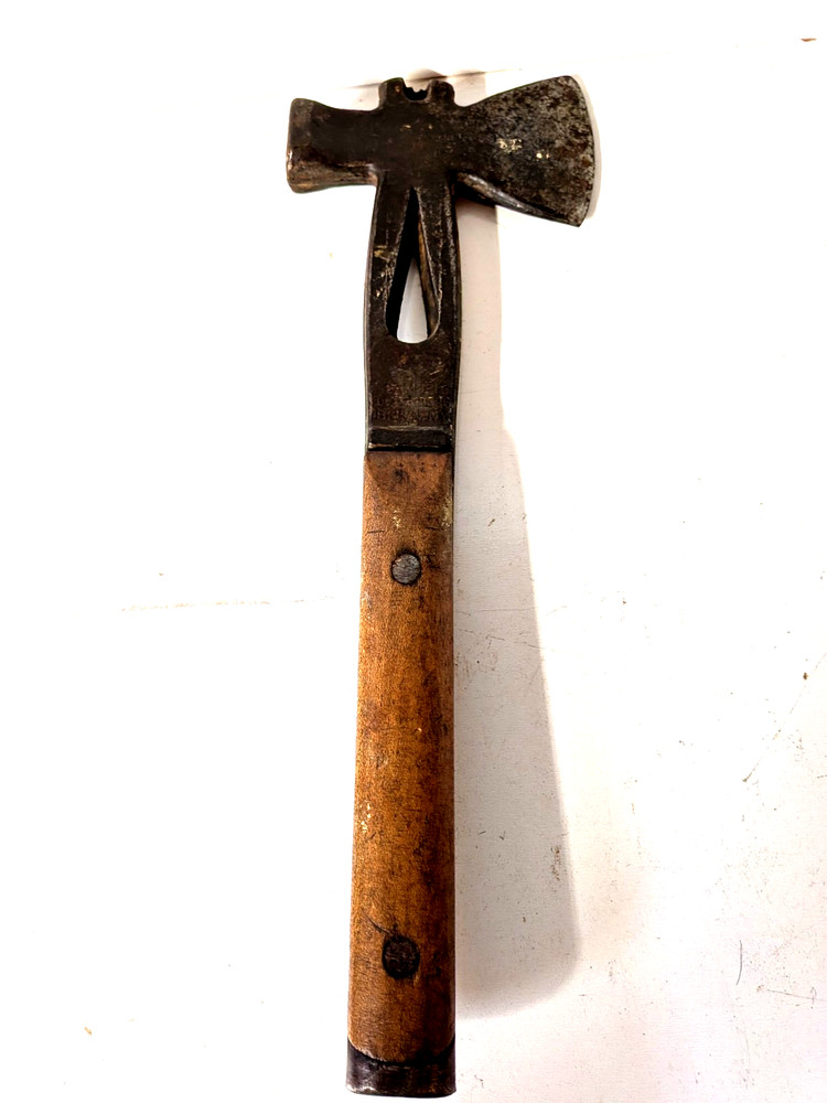 Vintage Tomahawk Crate Tool Nail Puller Hatchet Samuel Underberg 11" Long