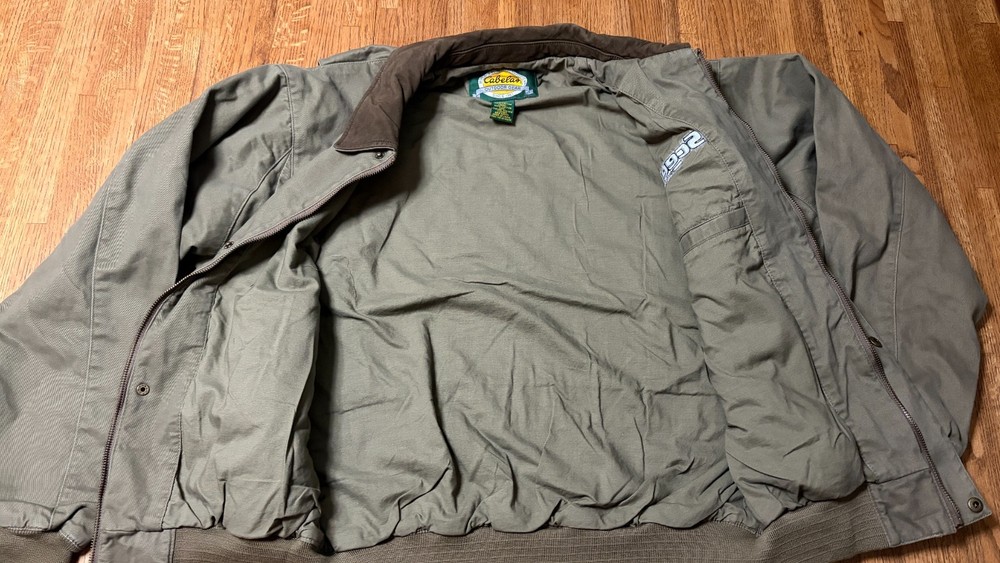SCEERY OUTDOORS Cabela's UA2 Style Flight Jacket NEW Medium