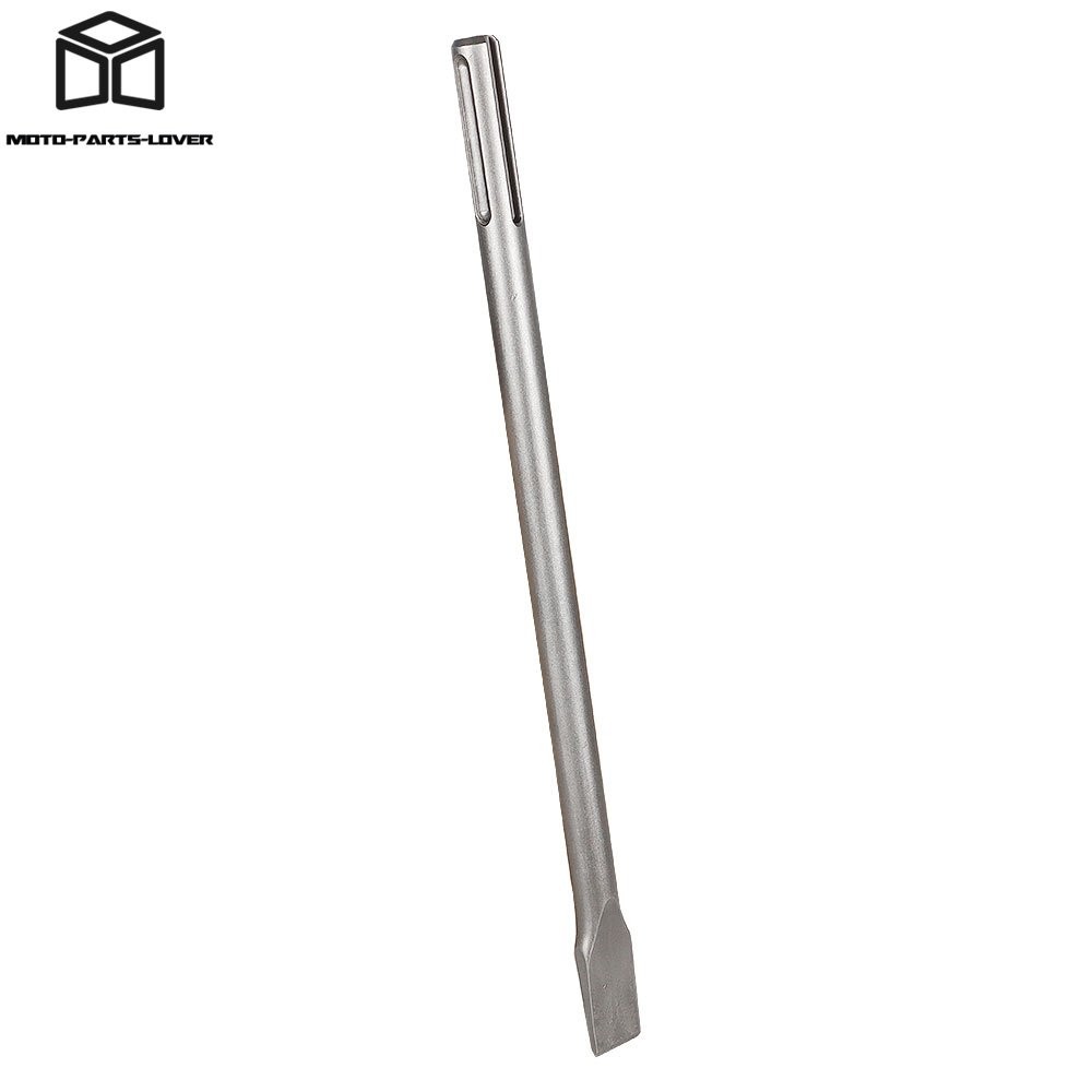3 Pack SDS Max Bits Set Durable 16" Long-Point Chisel Scaling Chisel Flat Chisel