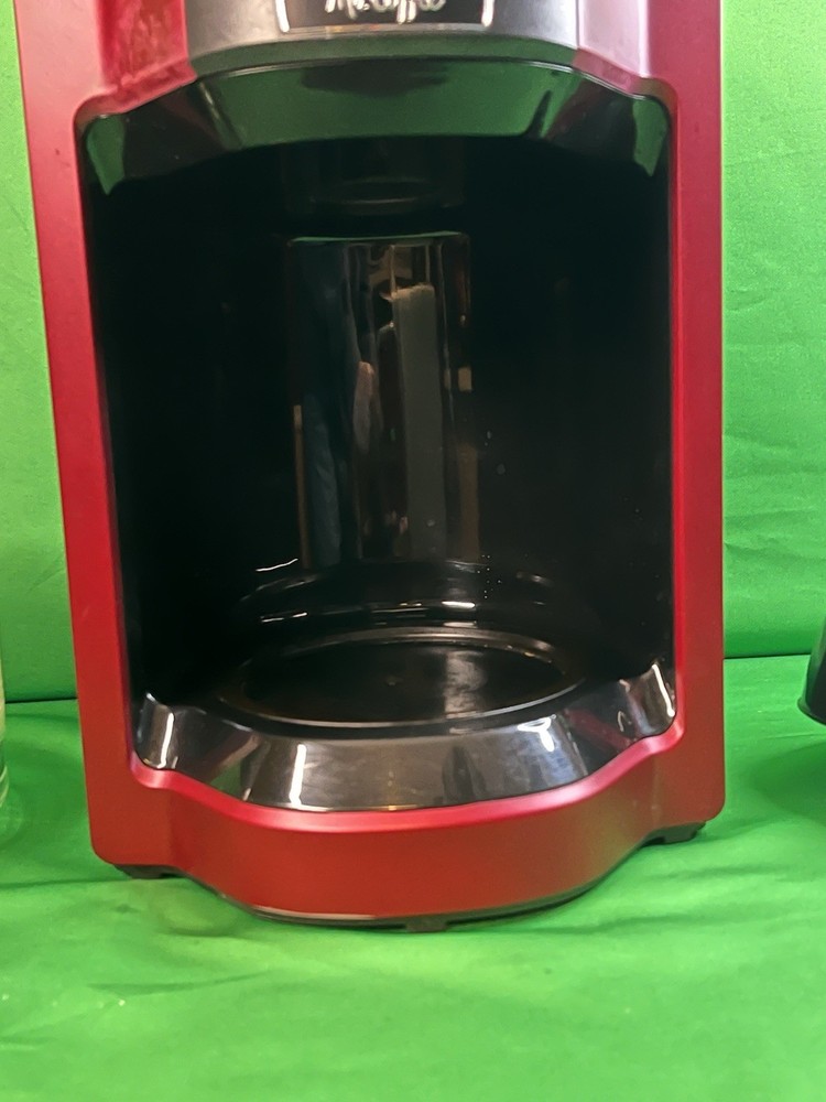 Mr Coffee 12 Cup Programmable Coffee Maker Red Black BVMC-EHX33R-NP