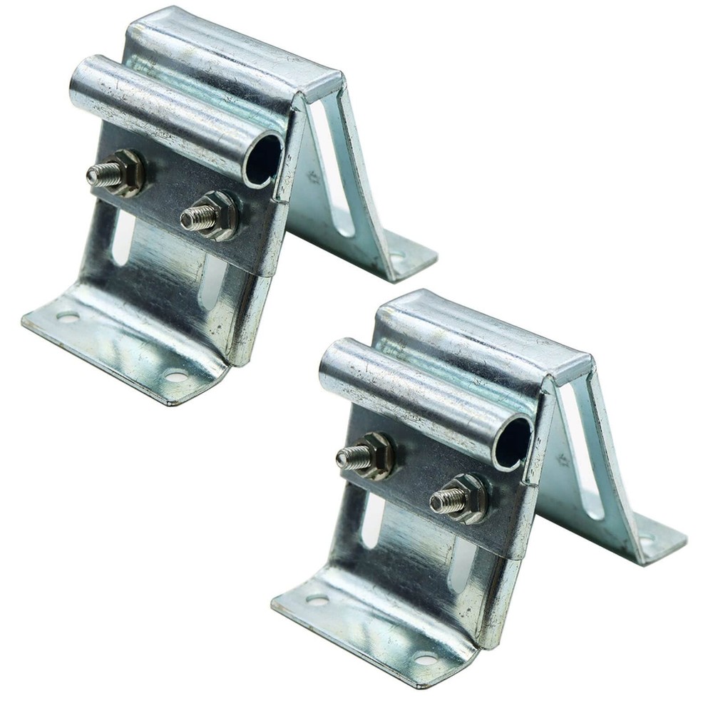 Adjustable Top Roller Bracket for Residential Doors, Galvanized Fixture Brack...
