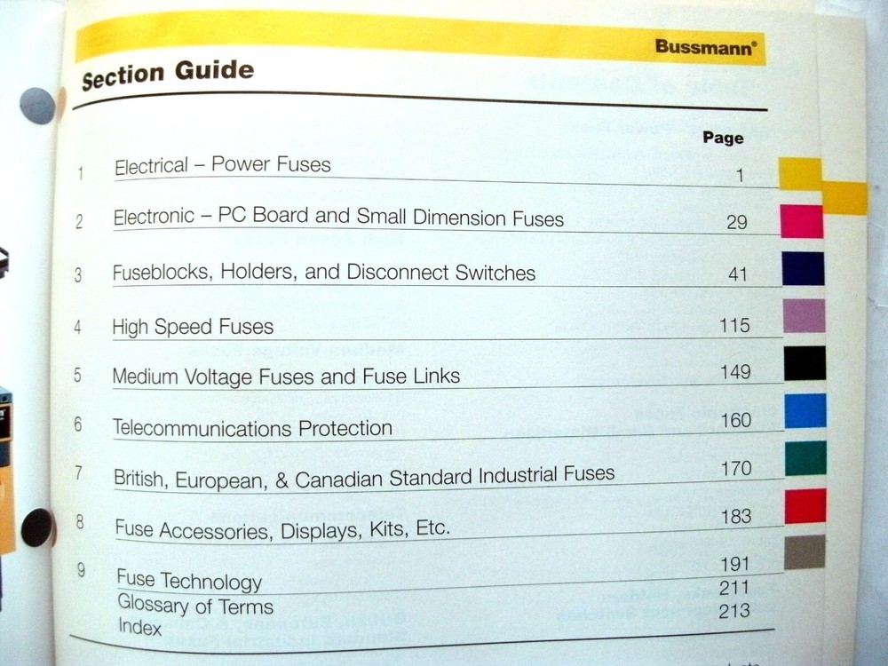2001 Cooper Bussmann Circuit Protection Solutions Catalog