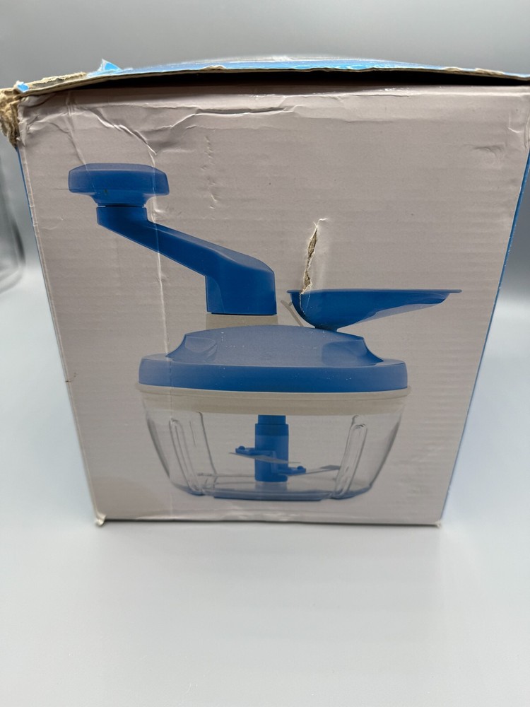 TUPPERWARE Quick Chef Pro System Blue Manual FOOD PROCESSOR Chopper