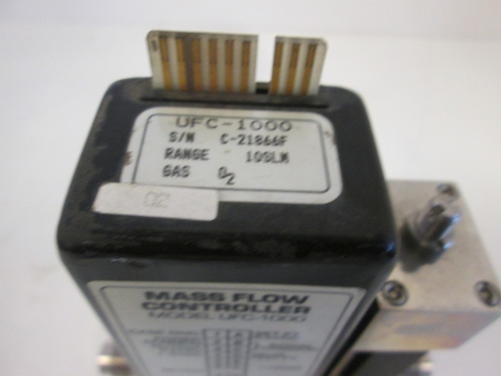 Unit Instruments, UFC-1000, Mass Flow Controller, 10 SLM, O2, Used