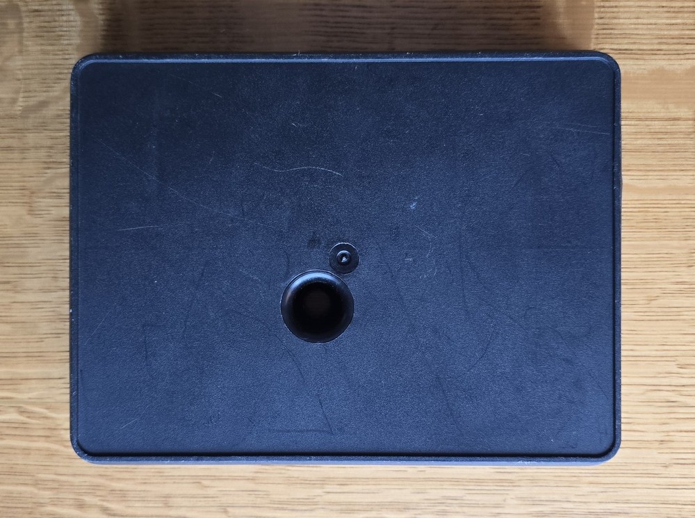 GLOCK 17 GEN 1 TUPPERWARE PLASTIC CASE STORAGE BOX - BLACK - VINTAGE