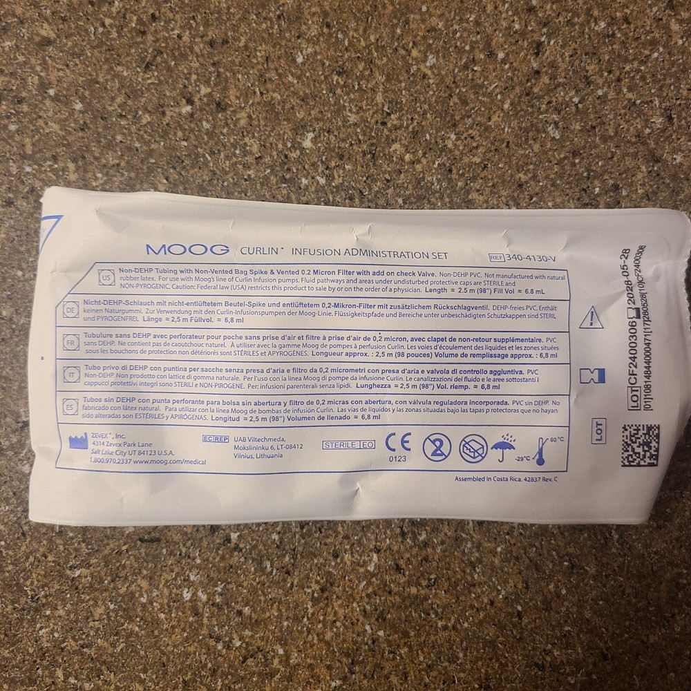MOOG Curlin Infusion Administration Kit