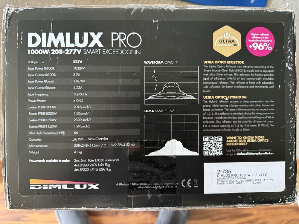 DimLux Pro 1000W 208-227 Smart Exceedconn