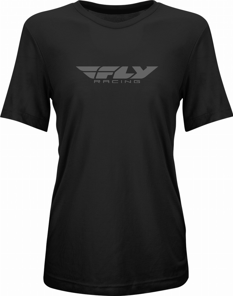 WOMEN'S FLY ORIGIN CORP TEE BLACK/GREY MD